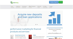 Desktop Screenshot of bankaffiliates.com